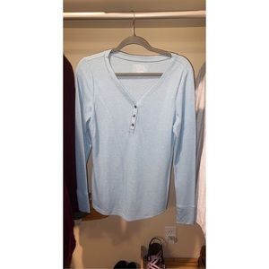 Long Sleeve Button Top